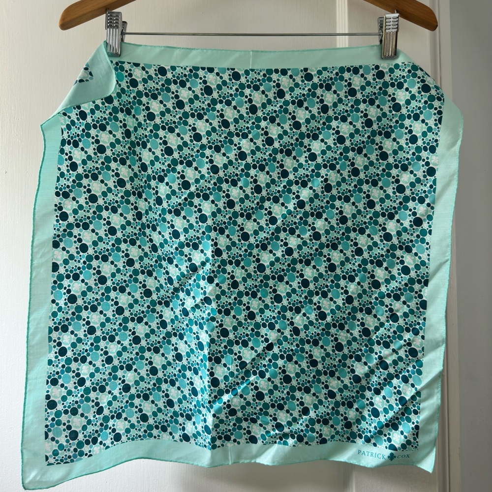 Silk Patrick Cox scarf